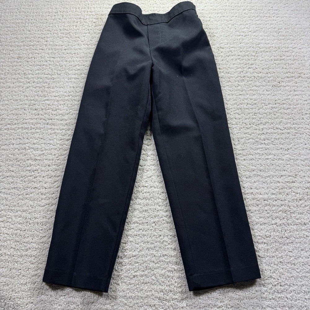 Van Heusen Flex‎ Black Dress Pants Regular Fit Boys SZ 6